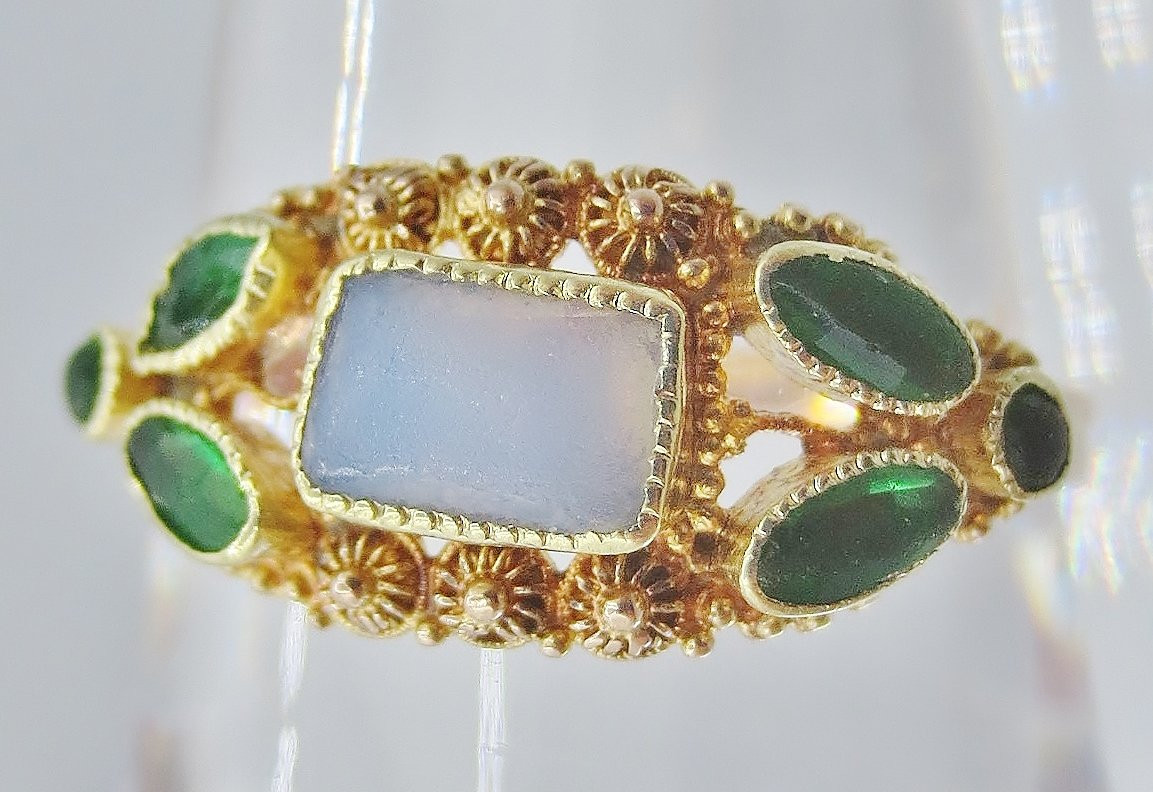 Ring From The Charles X Period. -photo-1