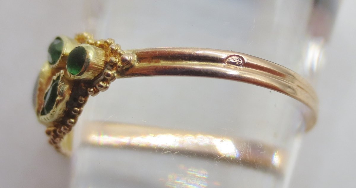 Ring From The Charles X Period. -photo-2