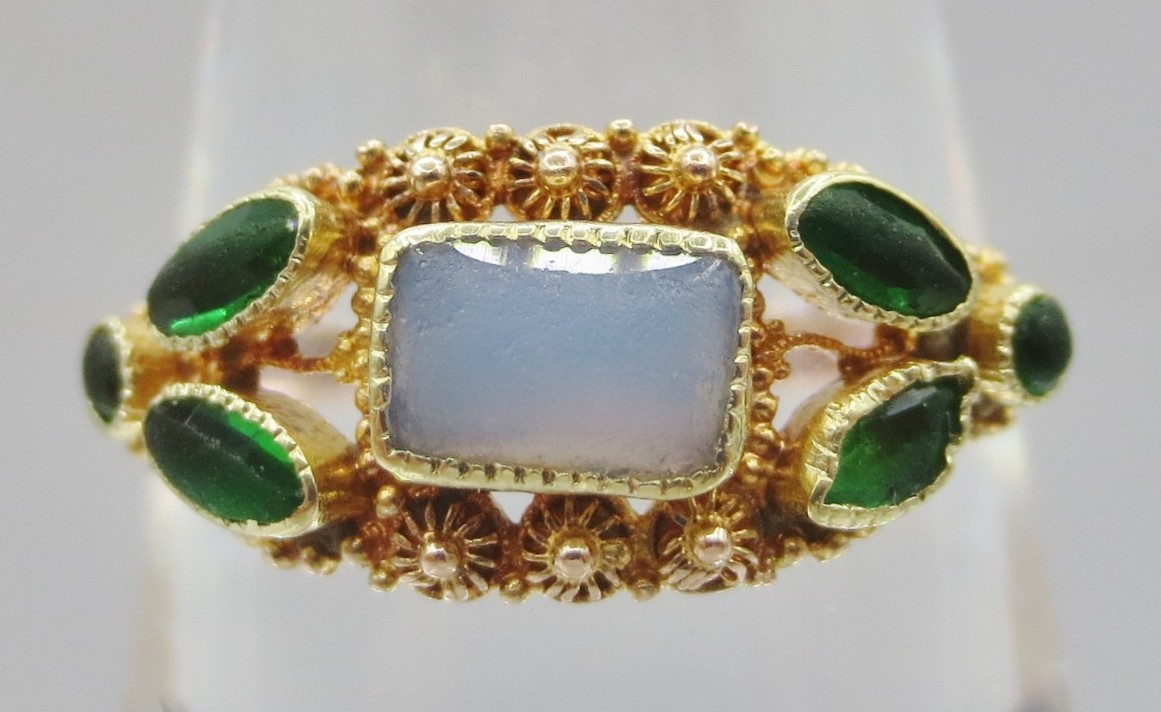 Ring From The Charles X Period. 