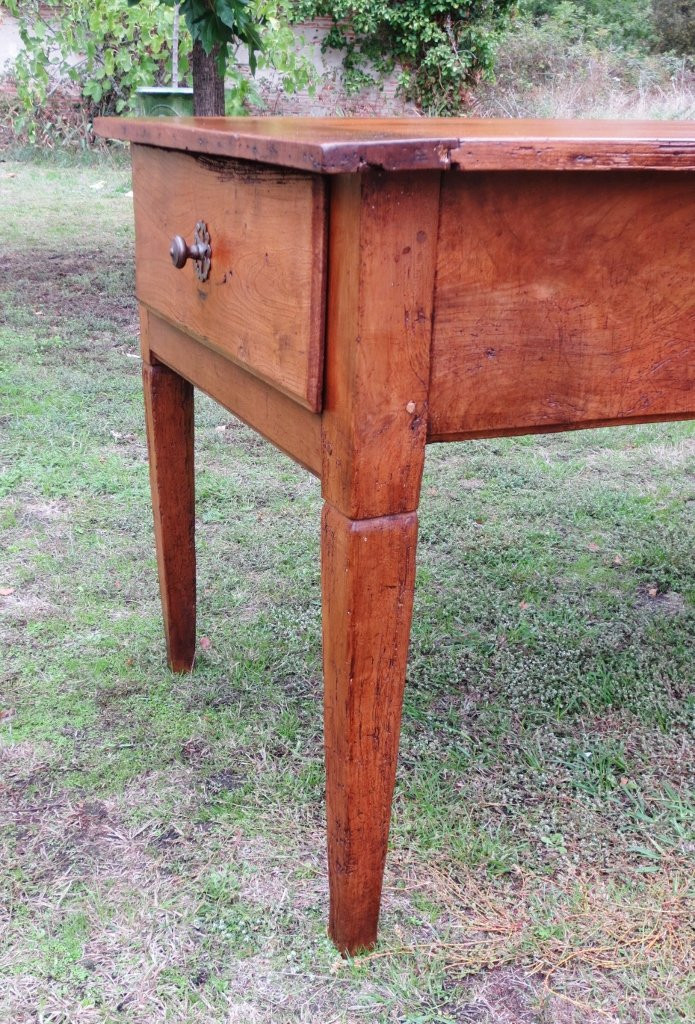 Table de ferme, début XIXe siècle.-photo-3