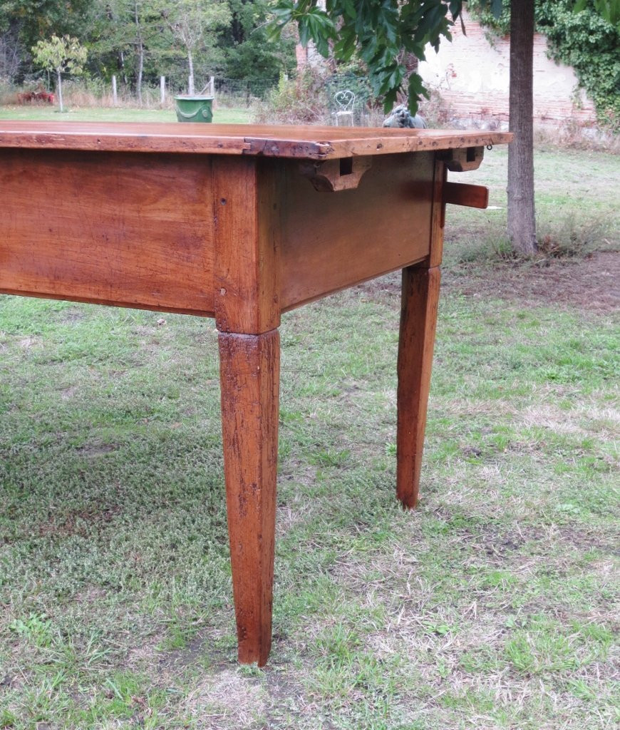 Table de ferme, début XIXe siècle.-photo-4