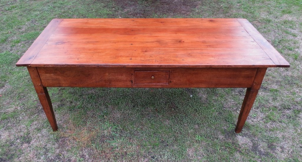 Table de ferme, début XIXe siècle.-photo-1