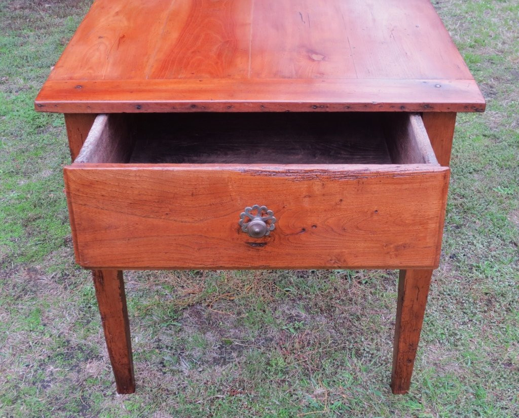 Table de ferme, début XIXe siècle.-photo-3