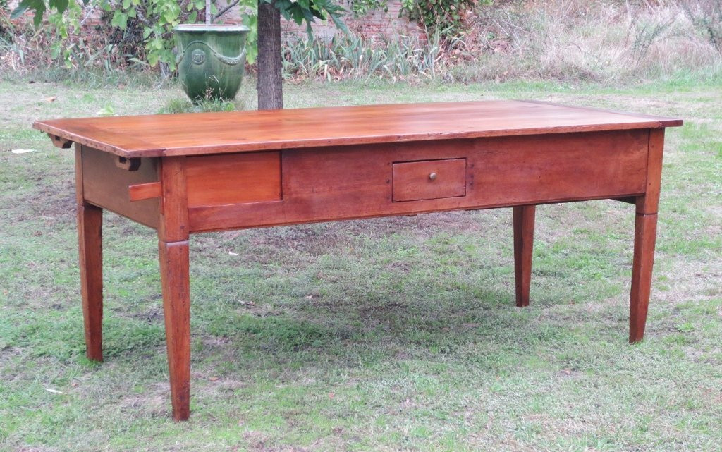 Table de ferme, début XIXe siècle.-photo-5