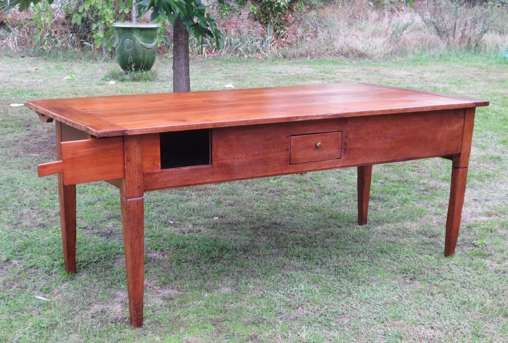 Table de ferme, début XIXe siècle.-photo-6