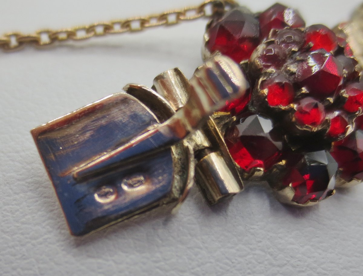 Bracelet serti de grenats, Napoléon III.   -photo-7