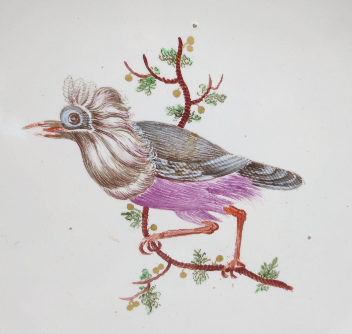 Earthenware Plate, 18th Century. -photo-2