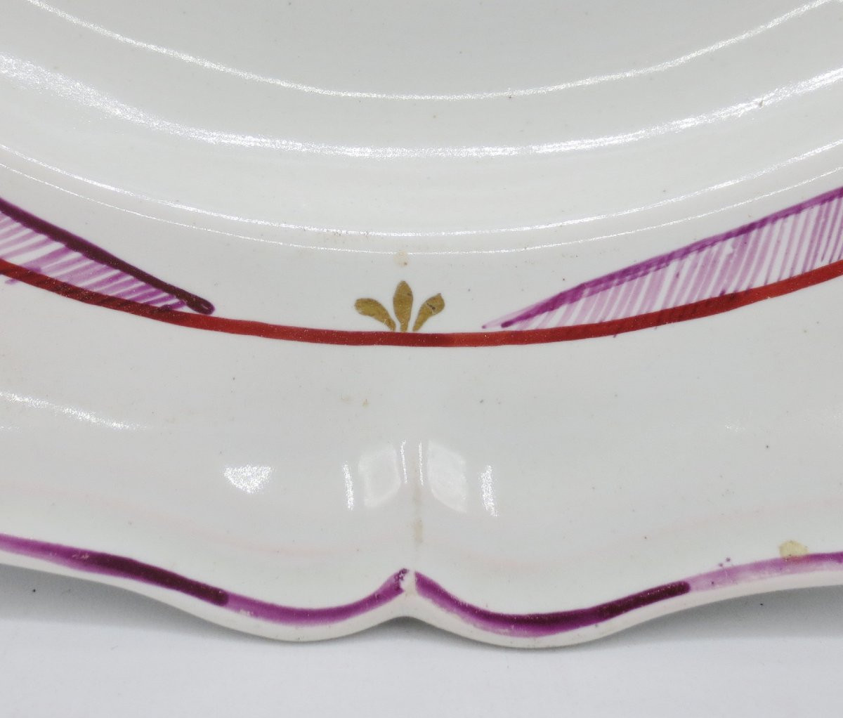 Earthenware Plate, 18th Century. -photo-3