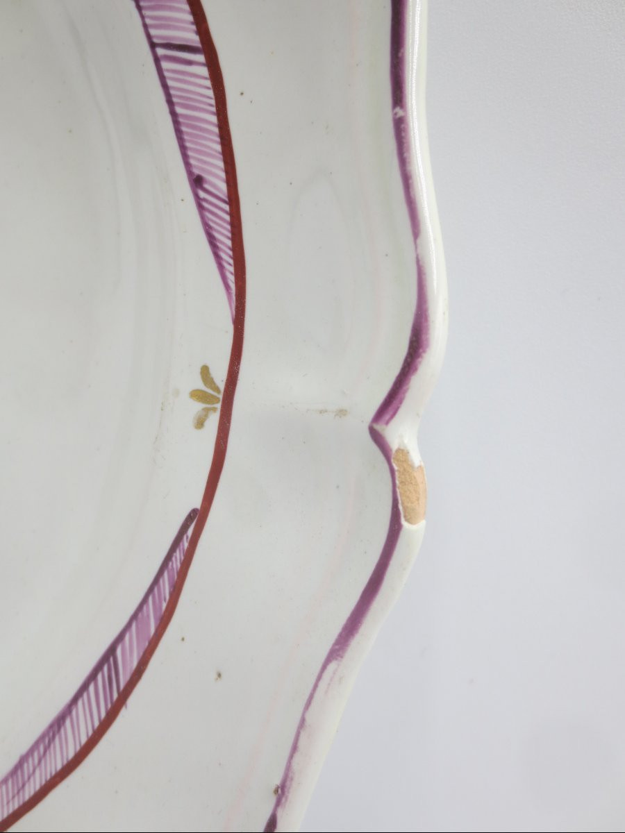 Earthenware Plate, 18th Century. -photo-2