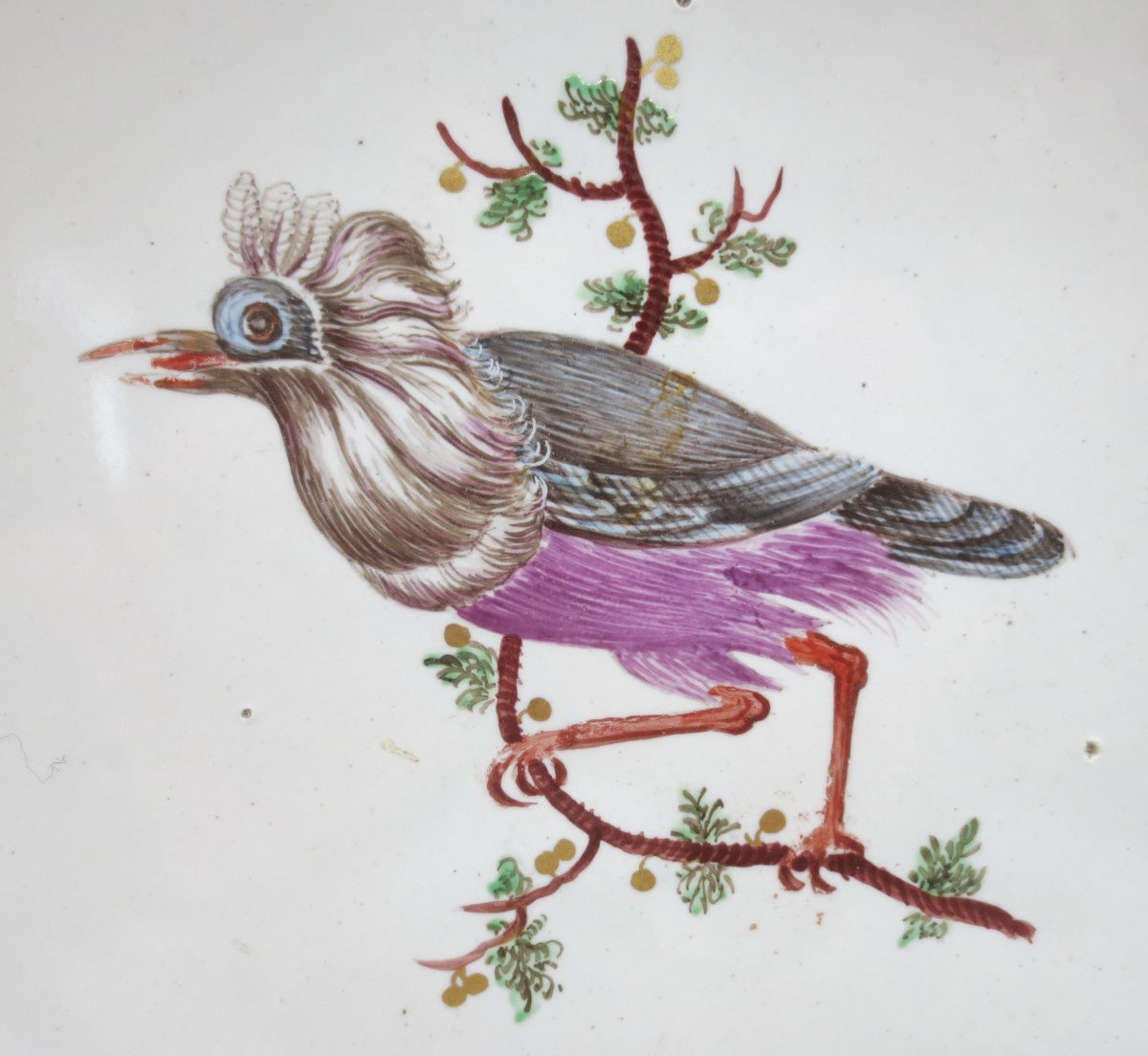 Earthenware Plate, 18th Century. -photo-4