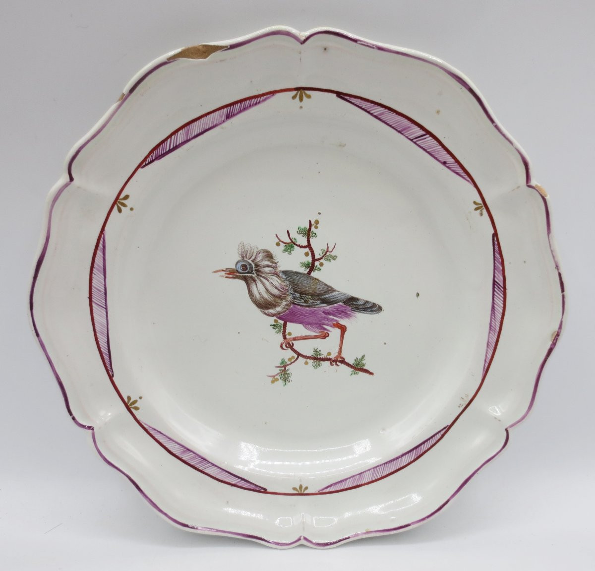 Earthenware Plate, 18th Century. -photo-5