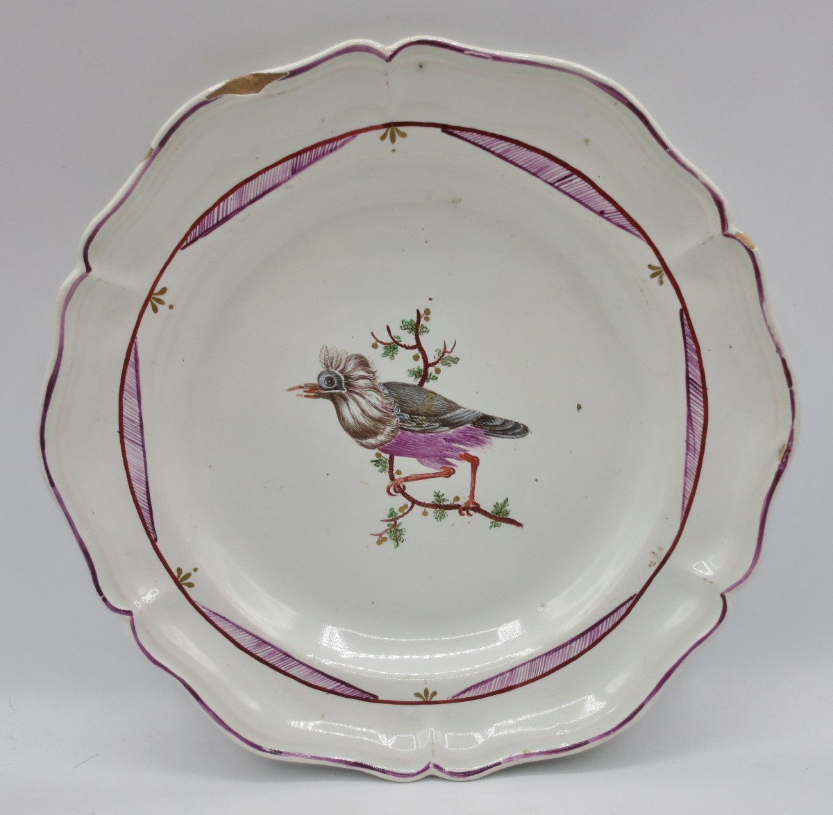 Earthenware Plate, 18th Century. 