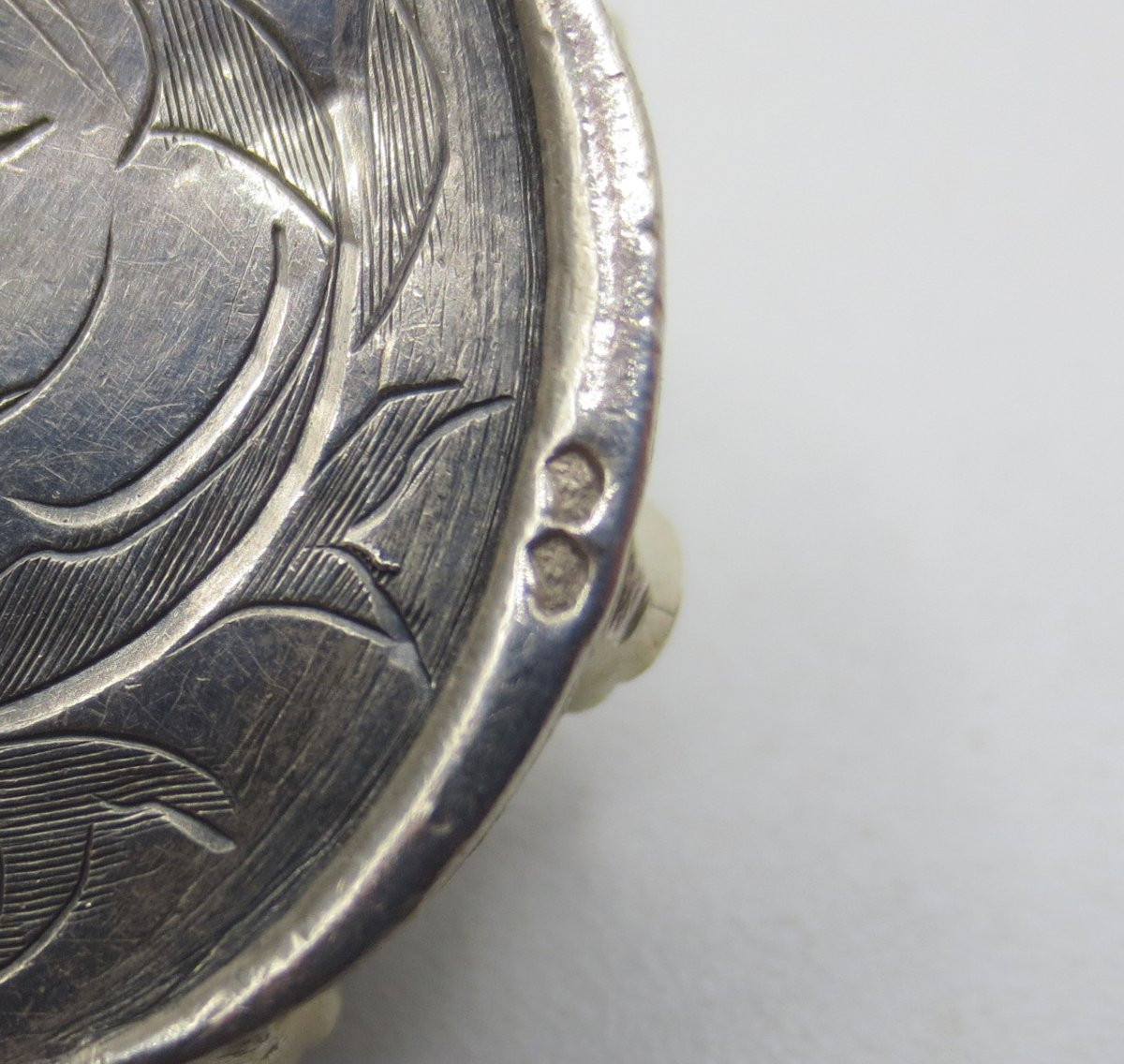 Bracelet en argent serti de grenats, XIXe siècle.-photo-6