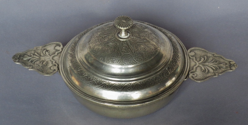 Pewter Bowl, Orleans Eighteenth Century.