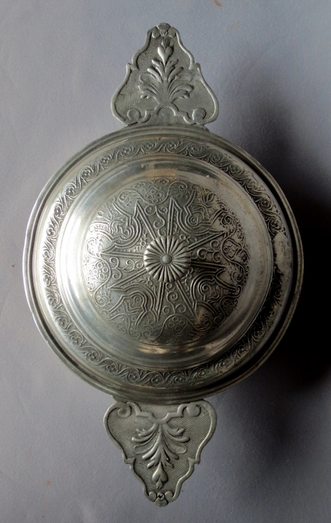 Pewter Bowl, Orleans Eighteenth Century.-photo-6