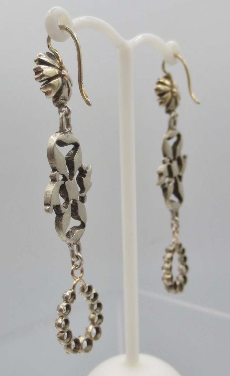 Earrings, Early 20th Century.   -photo-3
