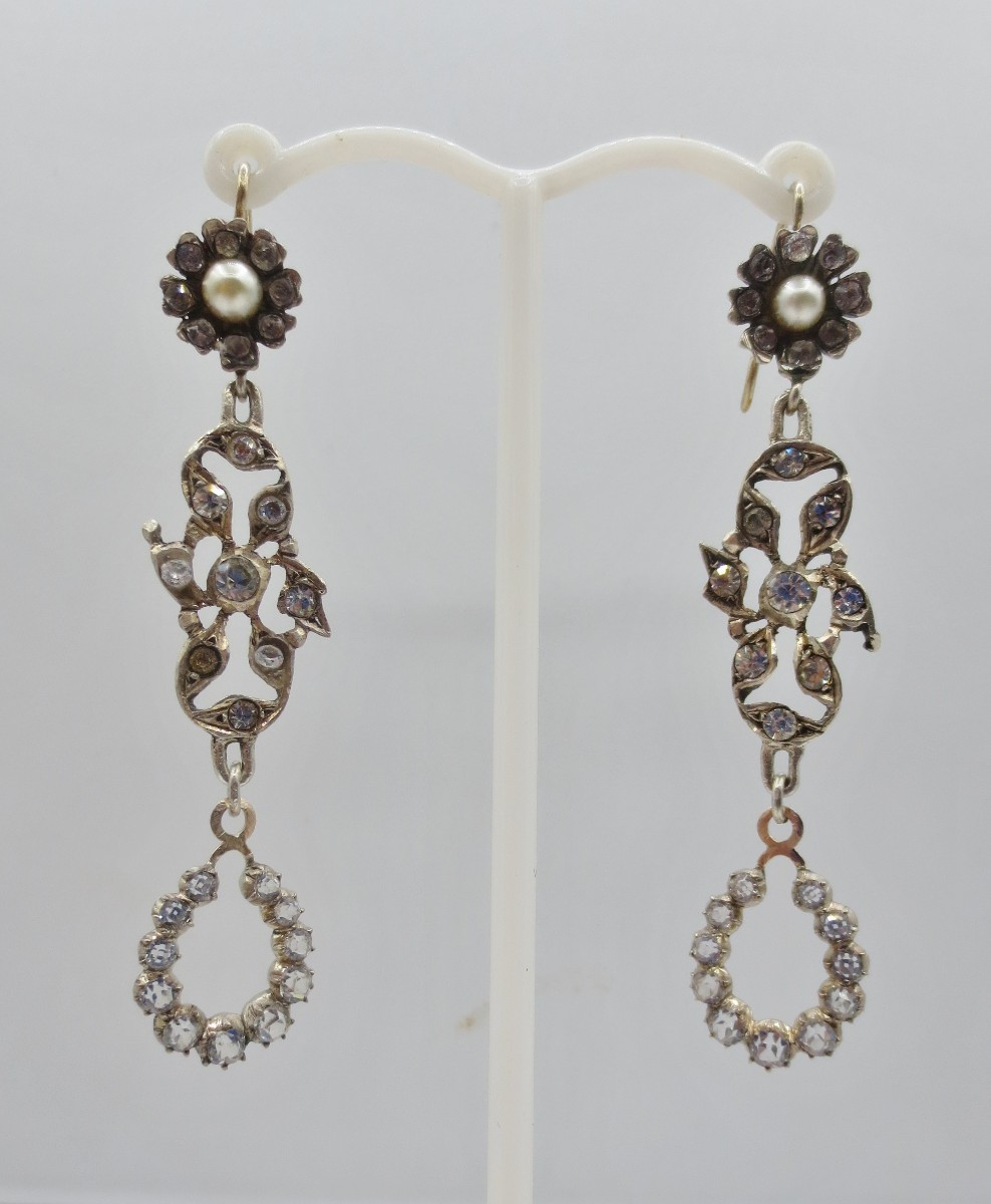 Earrings, Early 20th Century.   -photo-2