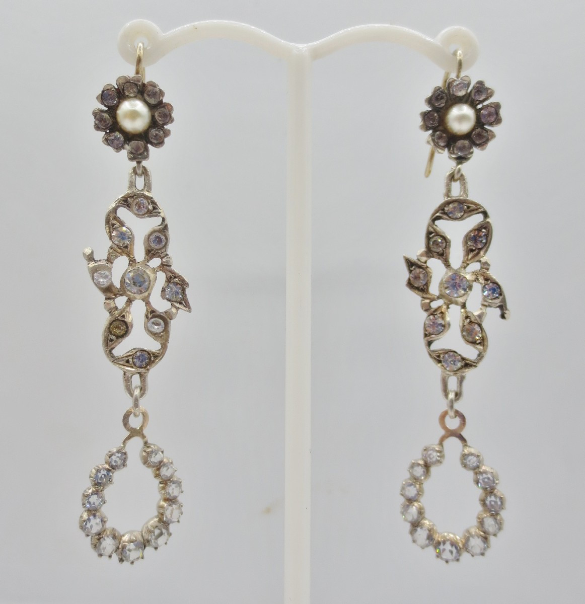 Earrings, Early 20th Century.   