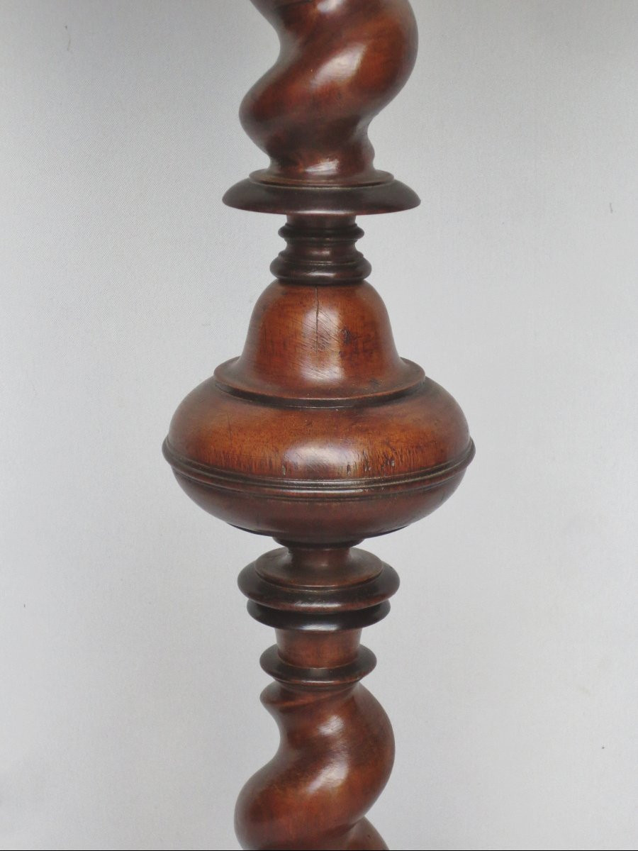 Sellette porte lumière, XVIIe siècle. -photo-3