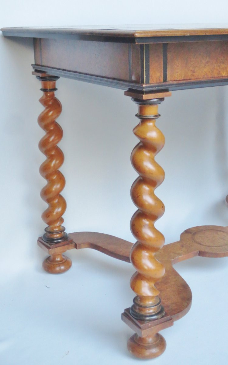 Louis XIII Style Table, Period N III. -photo-3