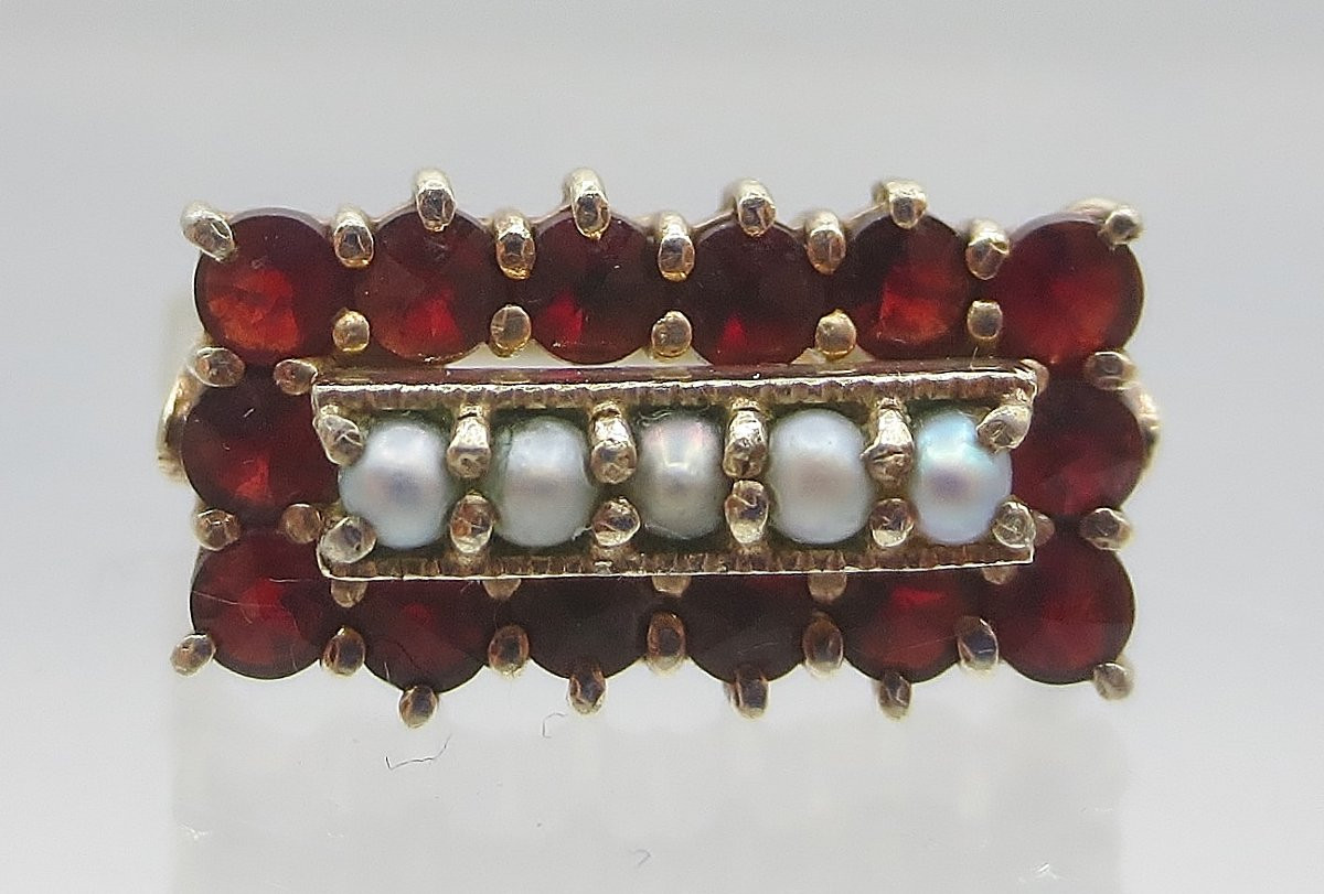 Bague en vermeil.  -photo-2