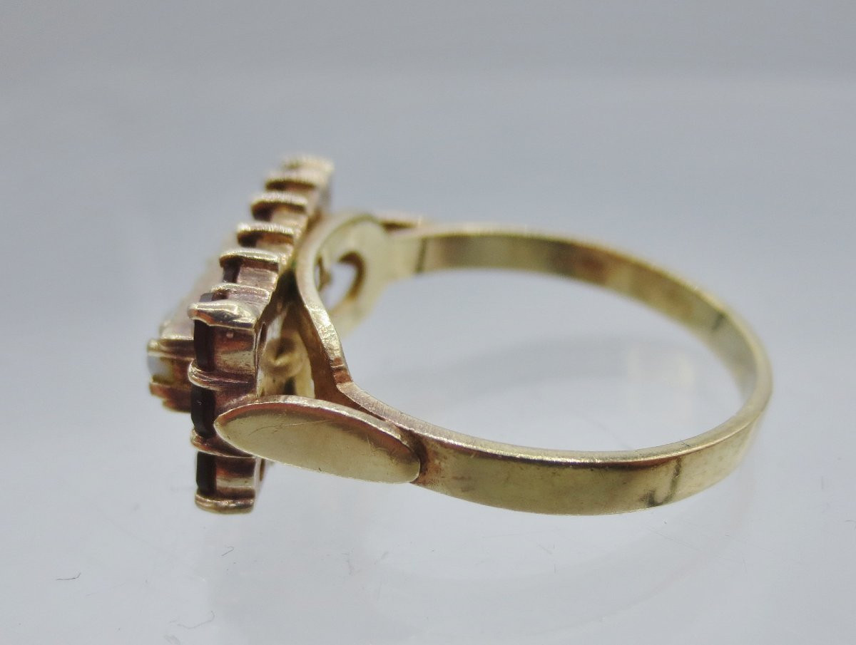 Bague en vermeil.  -photo-3