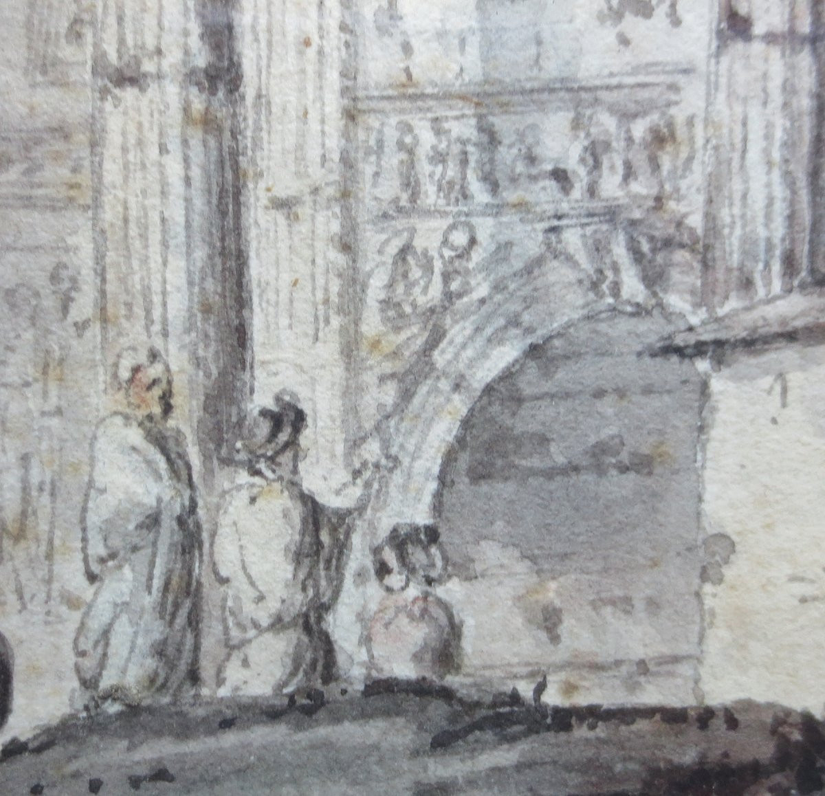 Arc de Constantin, Rome, suiveur d' Hubert Robert. -photo-7