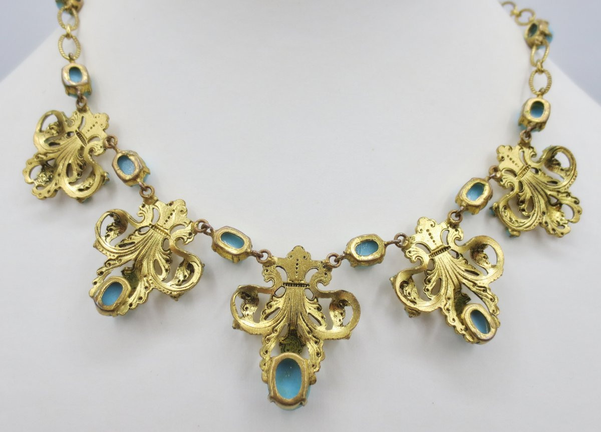 Collier draperie. -photo-3