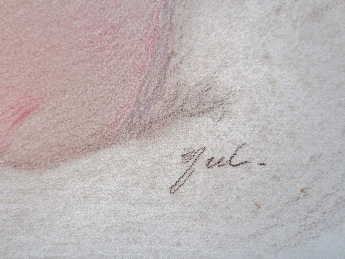 Nude Drawn In Sanguine. -photo-2