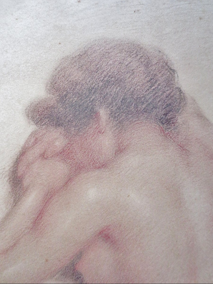 Nude Drawn In Sanguine. -photo-5