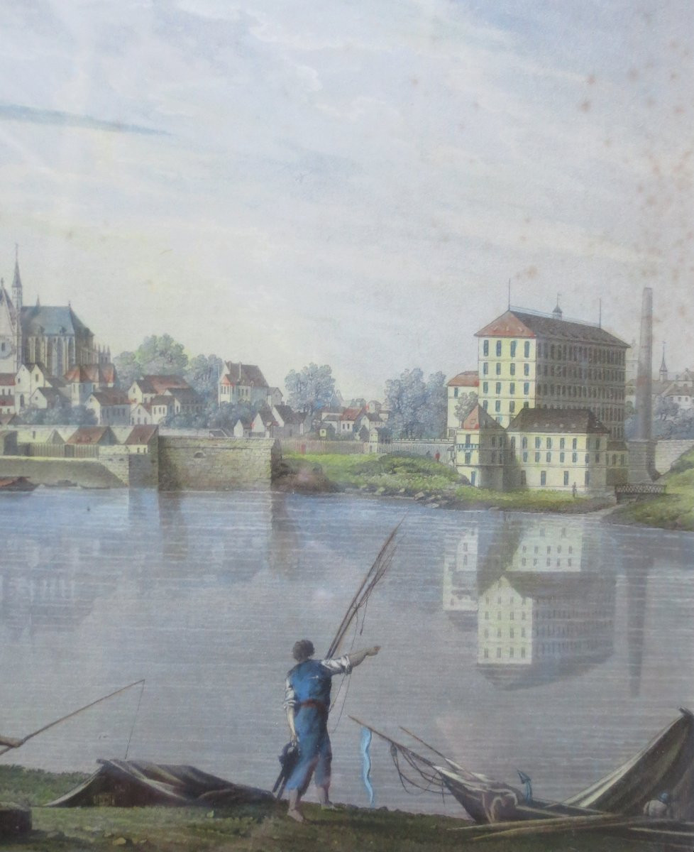 Views Of Orléans By Salmon, 19th Century.-photo-3