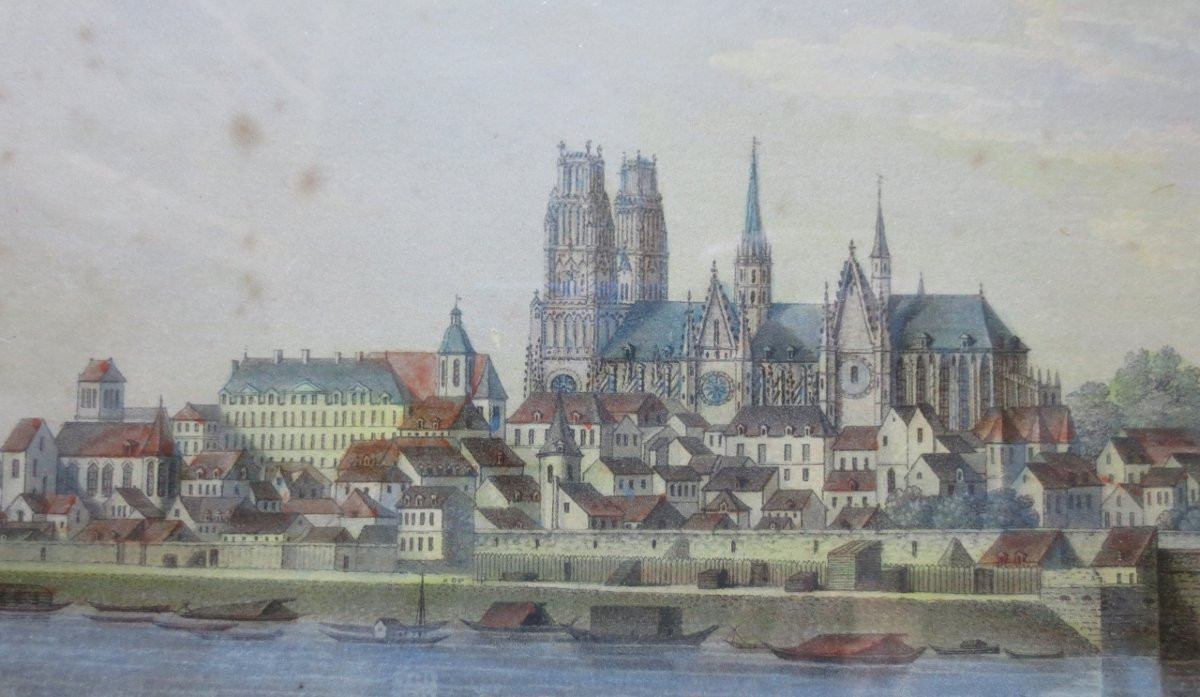 Views Of Orléans By Salmon, 19th Century.-photo-4