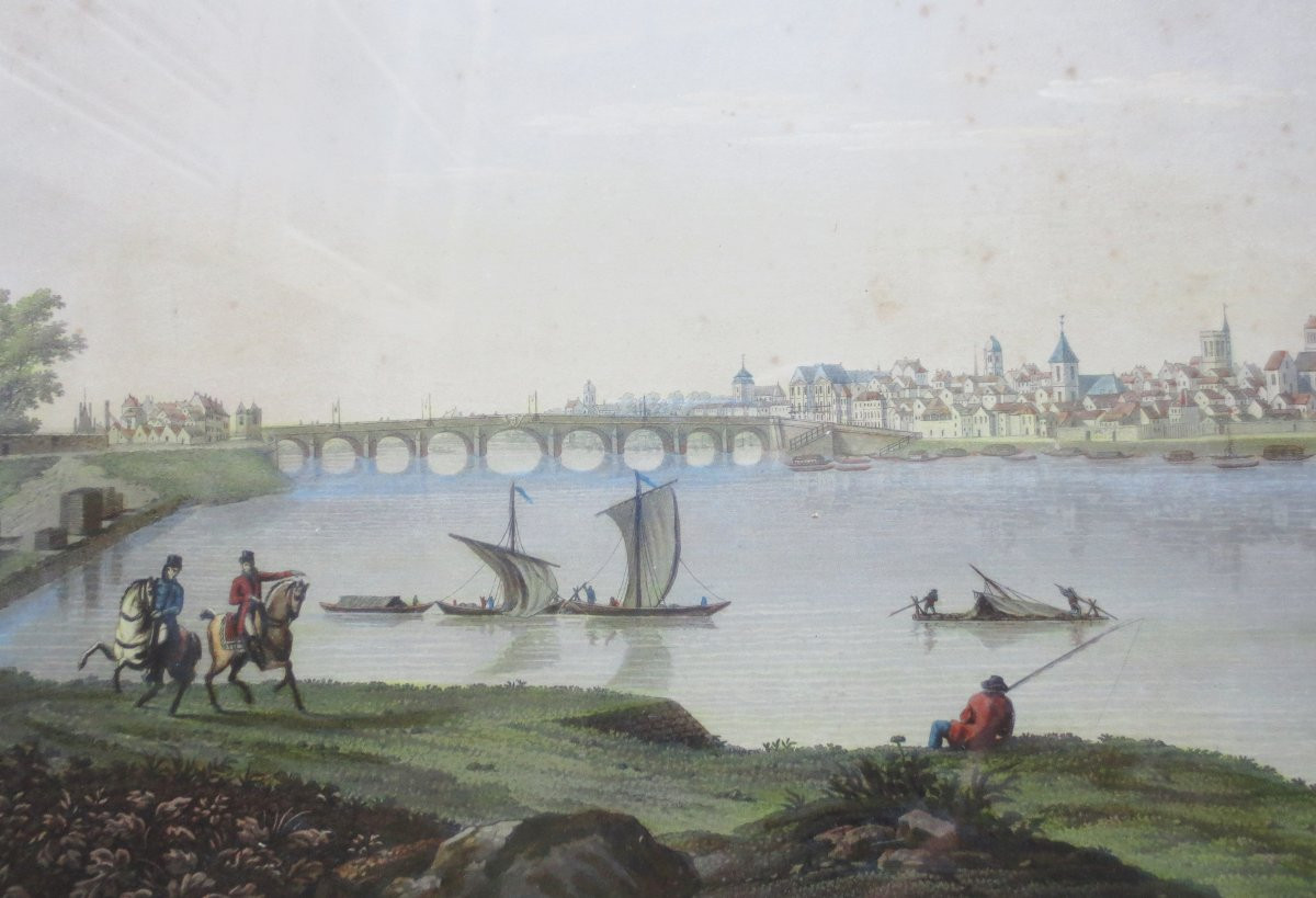 Views Of Orléans By Salmon, 19th Century.-photo-2