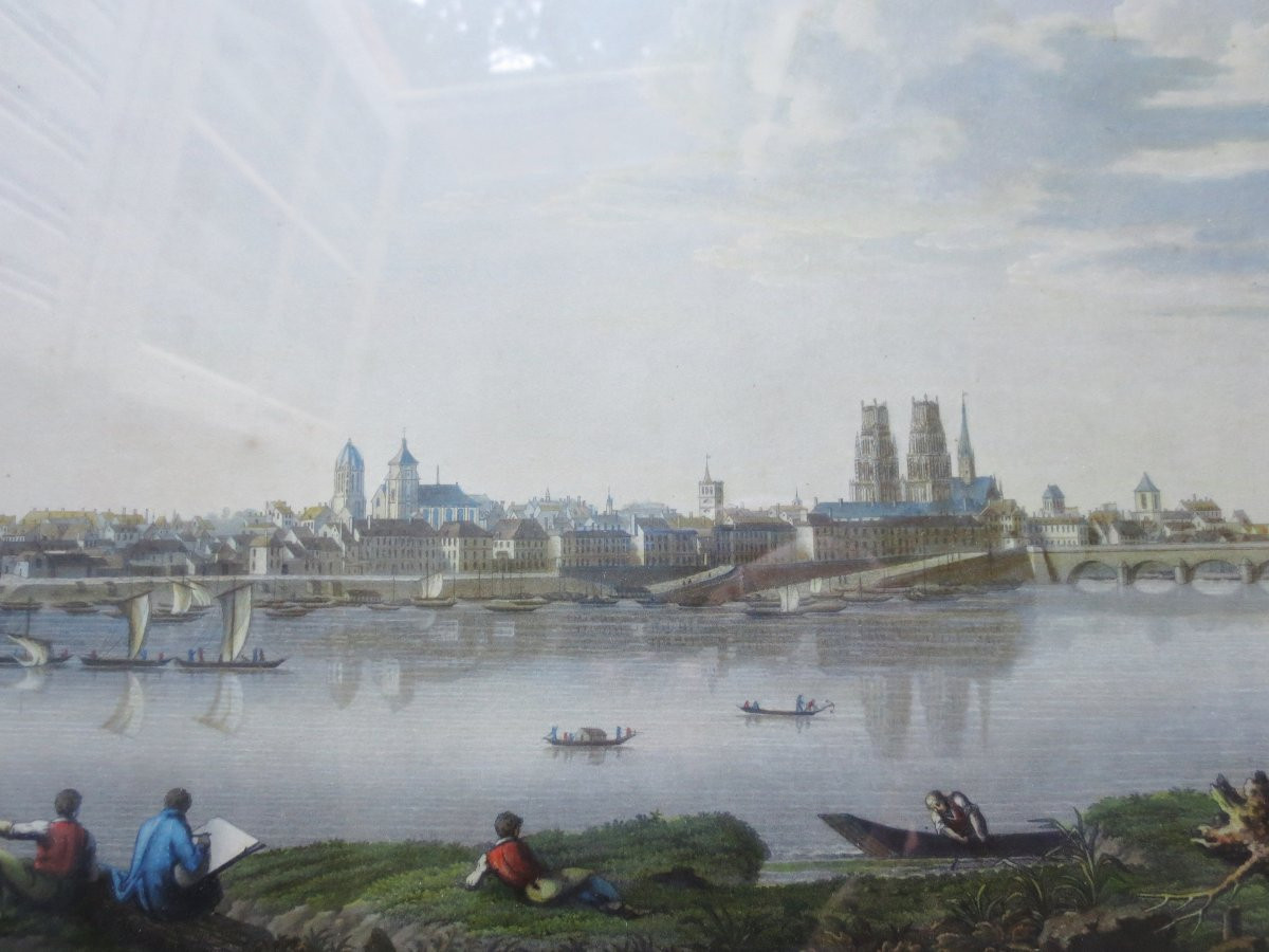Views Of Orléans By Salmon, 19th Century.-photo-5