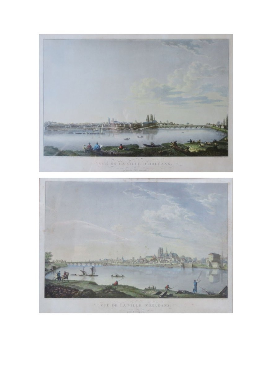 Views Of Orléans By Salmon, 19th Century.-photo-6
