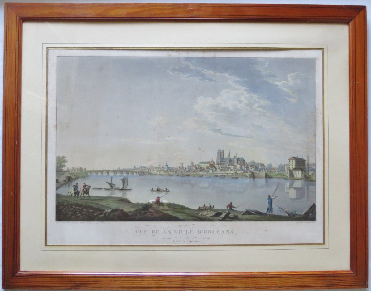 Views Of Orléans By Salmon, 19th Century.-photo-7