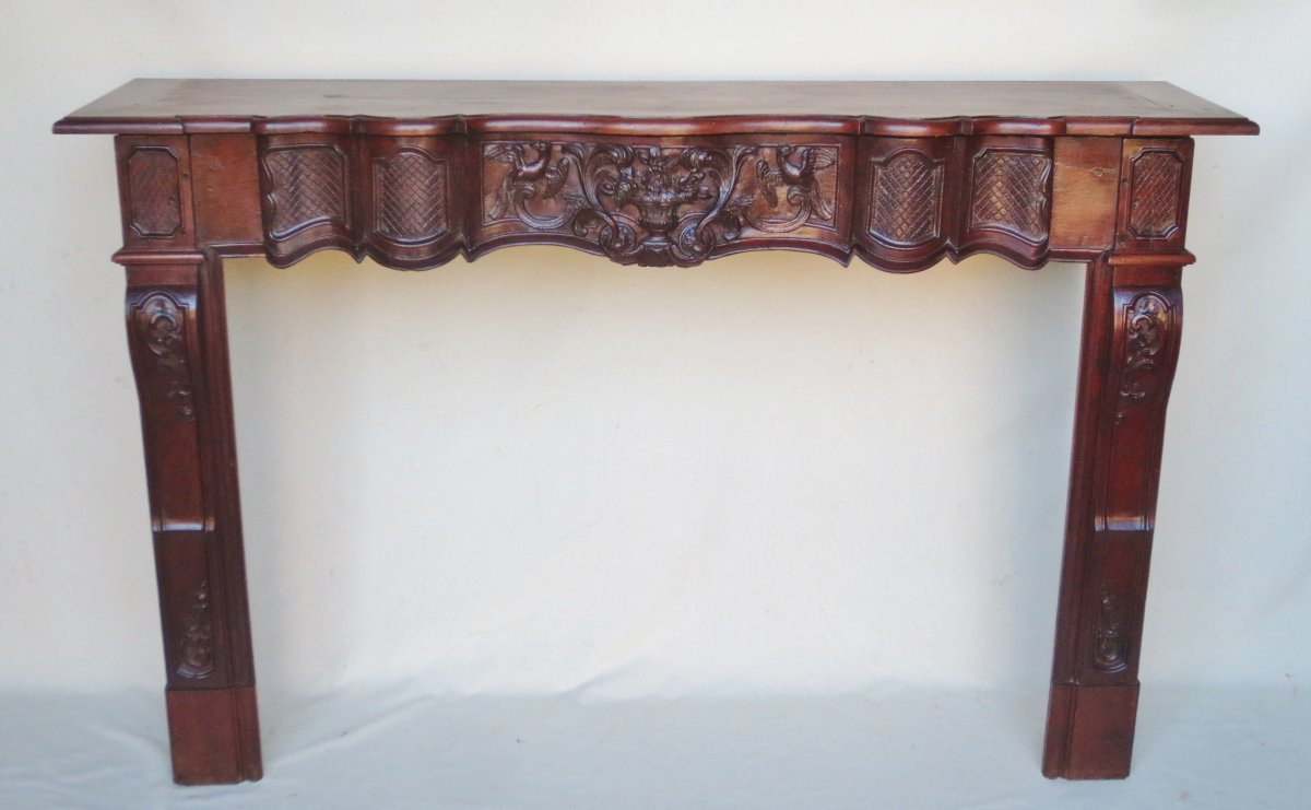 Regency Fireplace, 18th Century. -photo-1