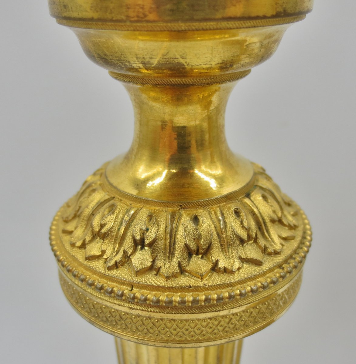 Pair Of Louis XVI Candlesticks.-photo-4