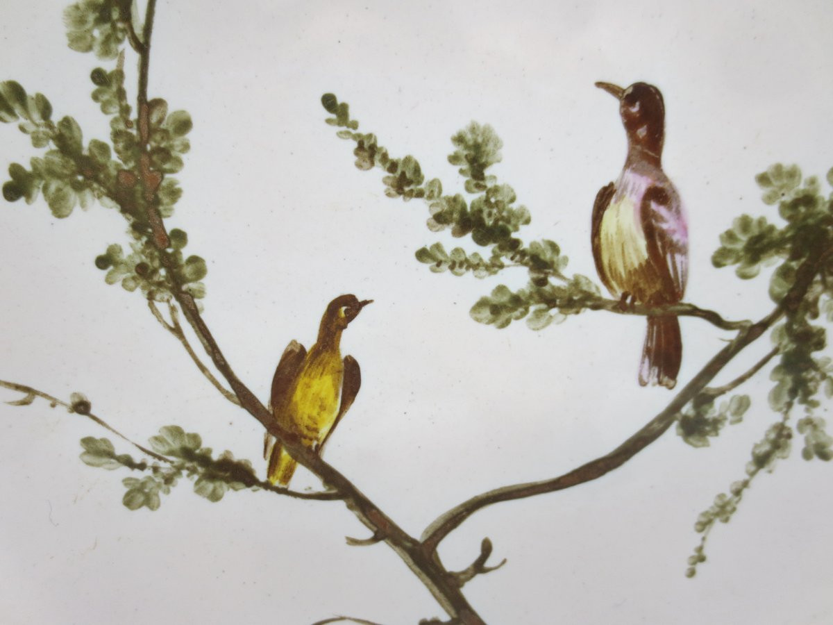 Assiette Marseille, XVIIIe siècle. -photo-3