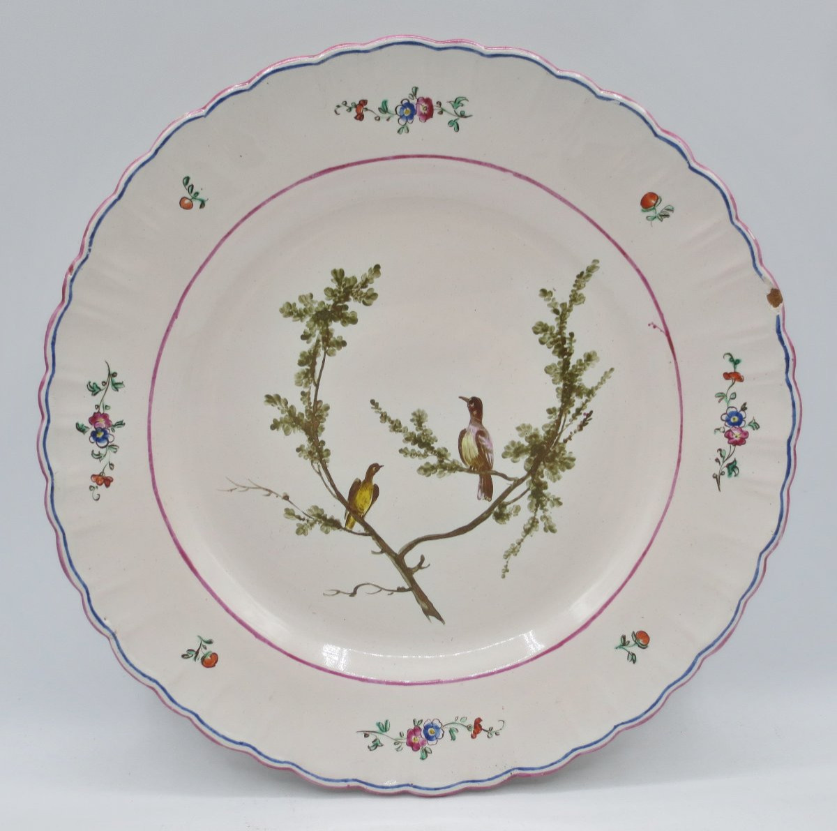 Assiette Marseille, XVIIIe siècle. -photo-5