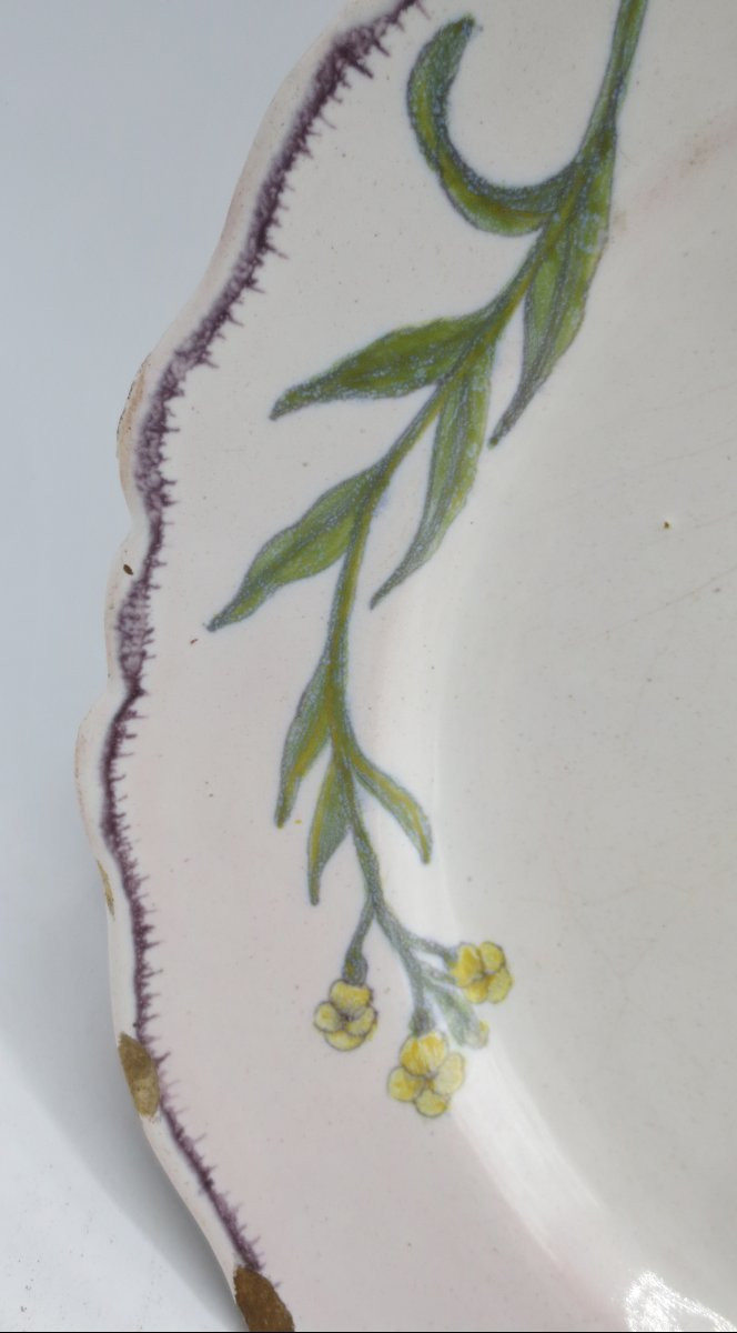 Plate From Marseille, 18th Century.-photo-4