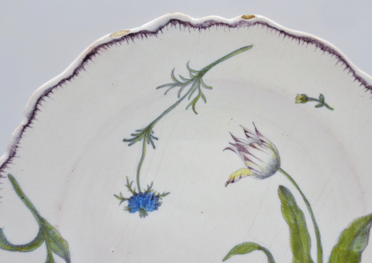 Plate From Marseille, 18th Century.-photo-1