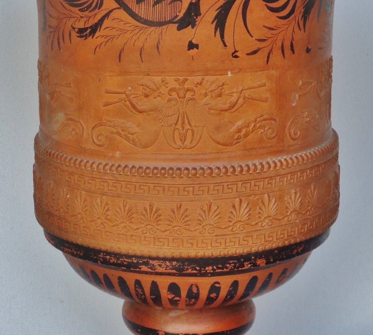 Medici Vase In Terracotta.-photo-2