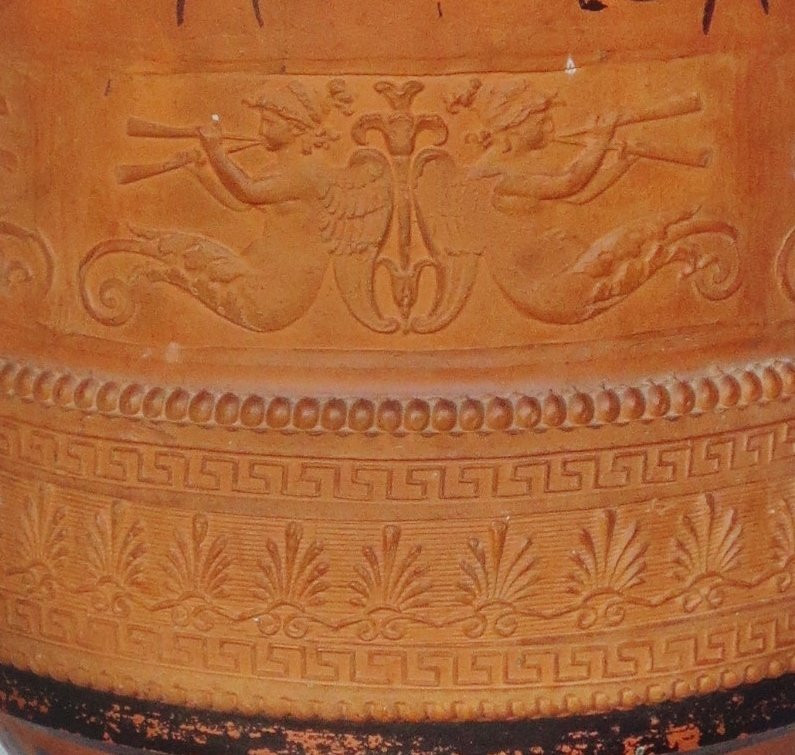 Medici Vase In Terracotta.-photo-3