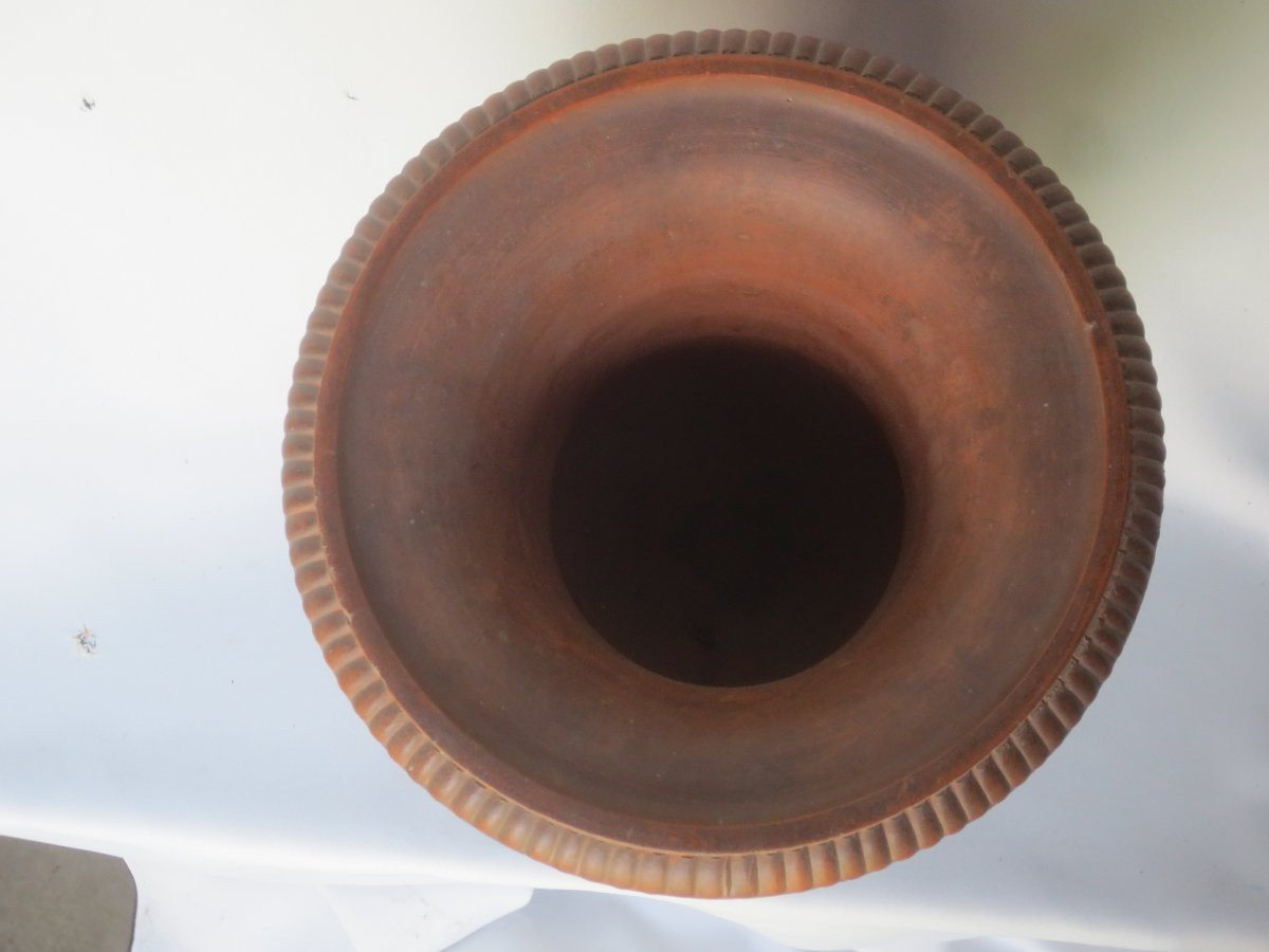 Medici Vase In Terracotta.-photo-7