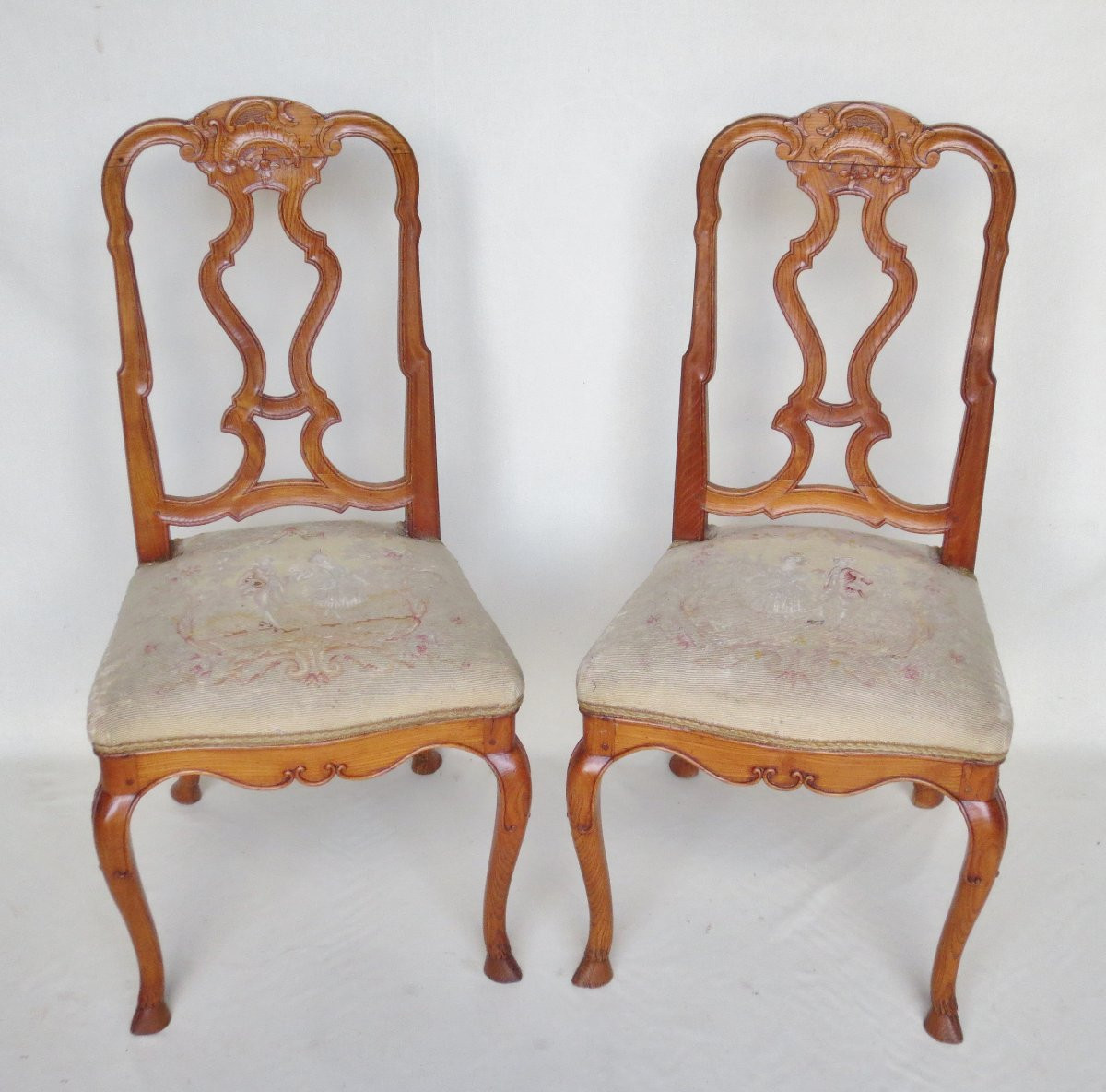 Suite Of Six Chairs, Venice Mid 18th Century.-photo-1