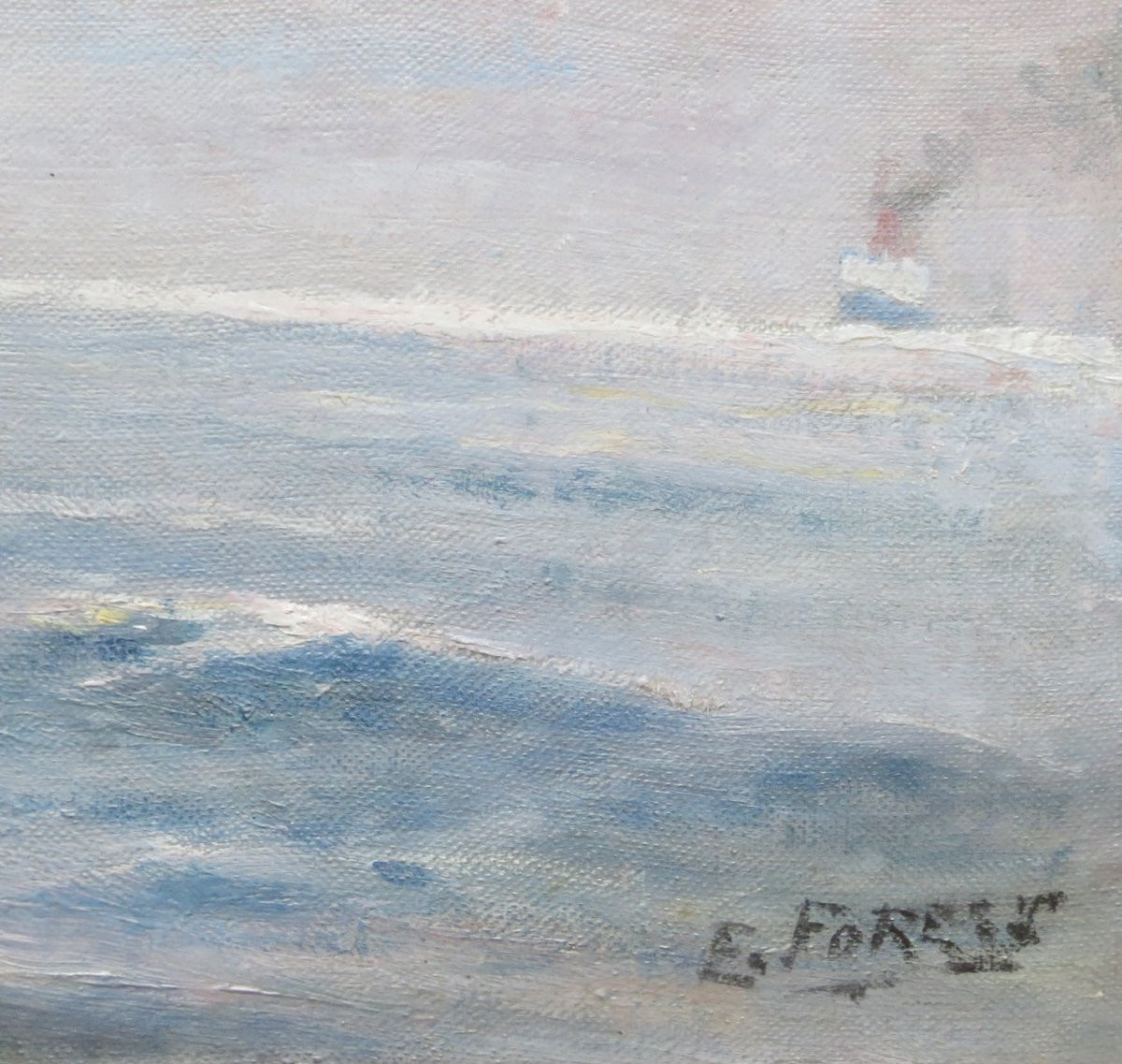 Pierre Forest Three-masted Sailing Boat.-photo-3