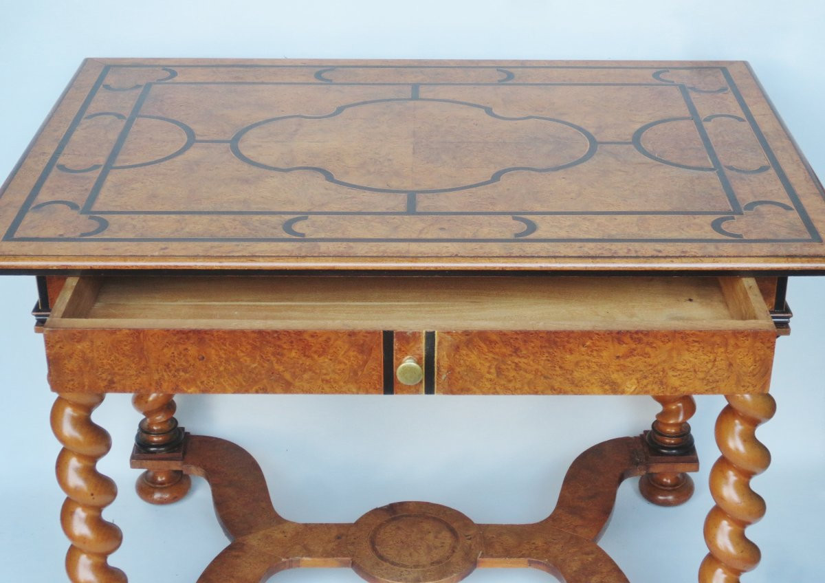 Table de style Louis XIII, époque  N III.  -photo-1