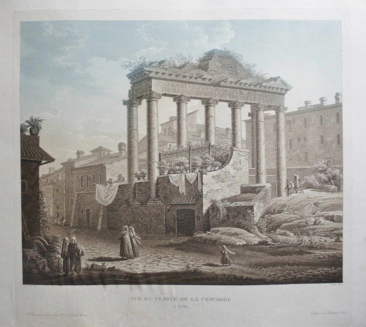 Pair Of Engravings Early 19th Century.  -photo-3