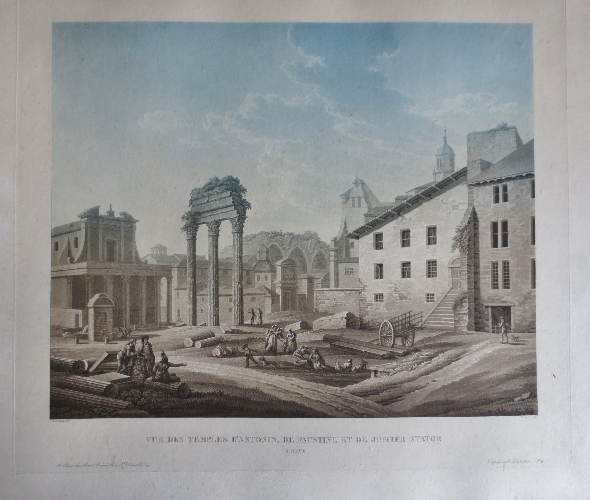 Pair Of Engravings Early 19th Century.  -photo-4